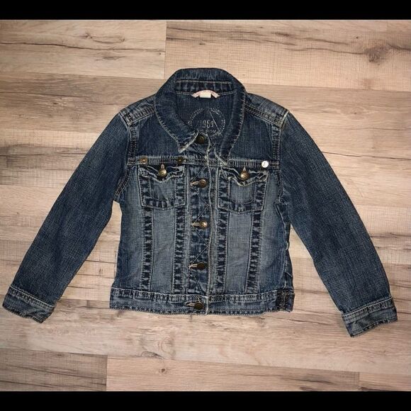 Gap Girls Jean Jacket Size XS (4-5) - Picture 1 of 4